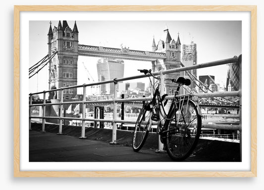 Bicycle by the Thames