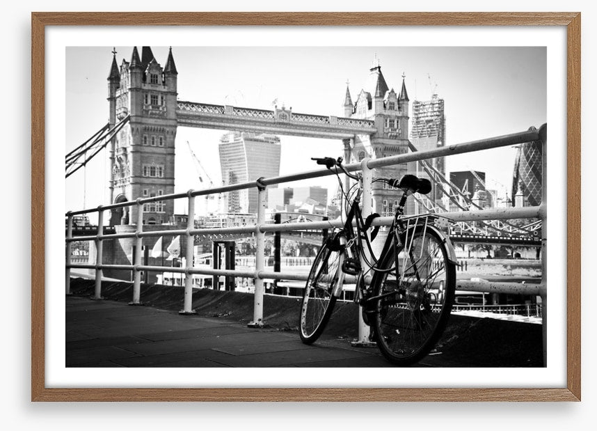 Bicycle by the Thames