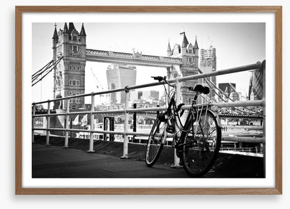Bicycle by the Thames