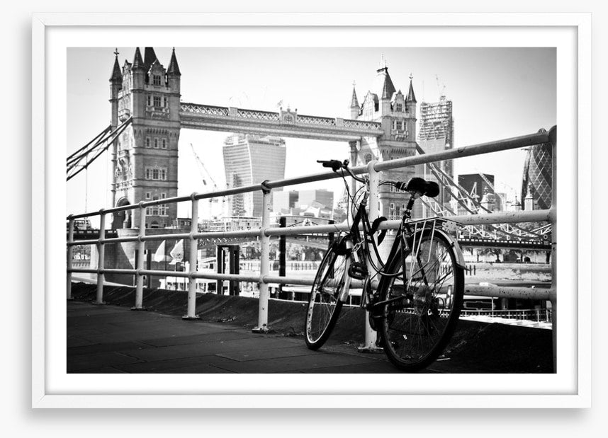 Bicycle by the Thames