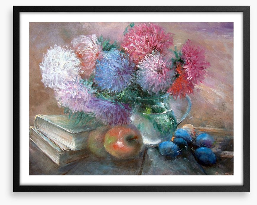 Fresh fruit and flowers