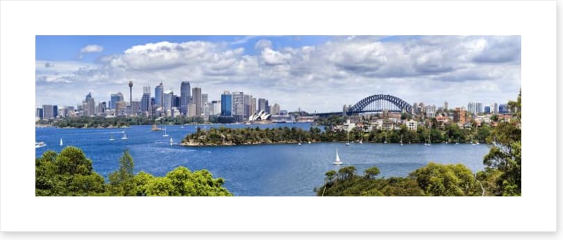 Sydney harbour panorama