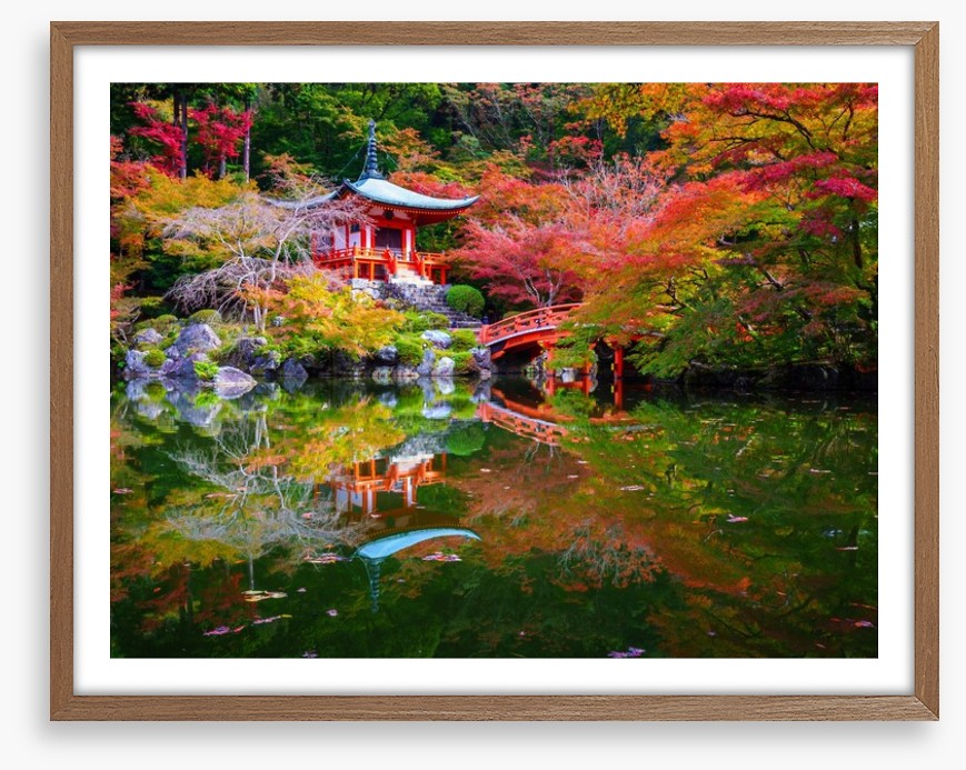 Daigoji Temple in Autumn, Kyoto