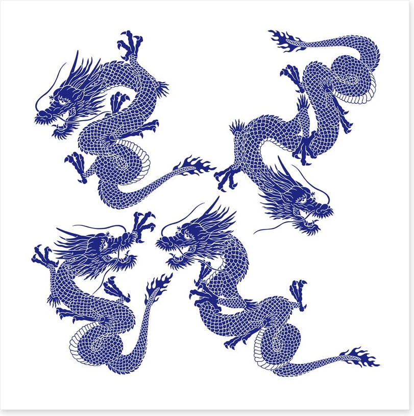 Four dragons
