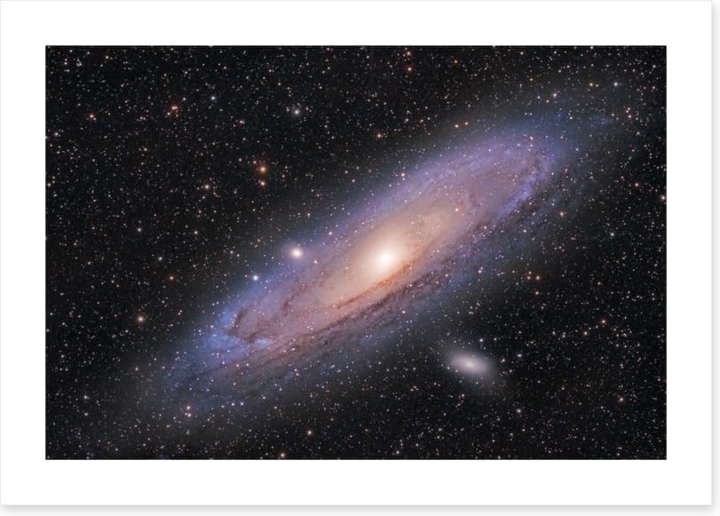 Andromeda glow