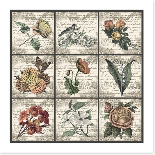 Fleurs antiques