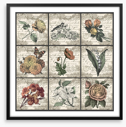 Fleurs antiques