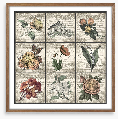 Fleurs antiques