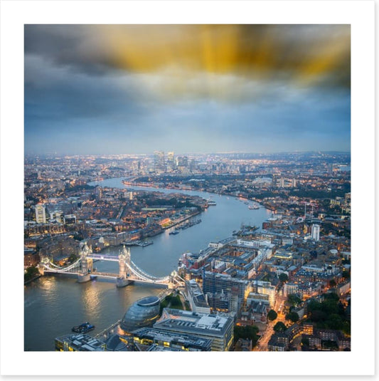 Last rays over London