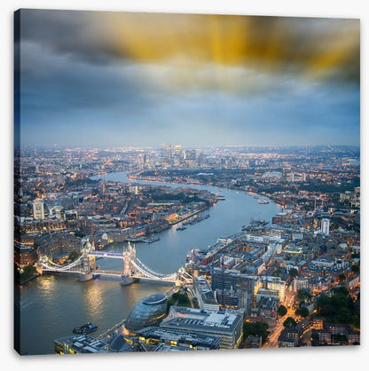 Last rays over London