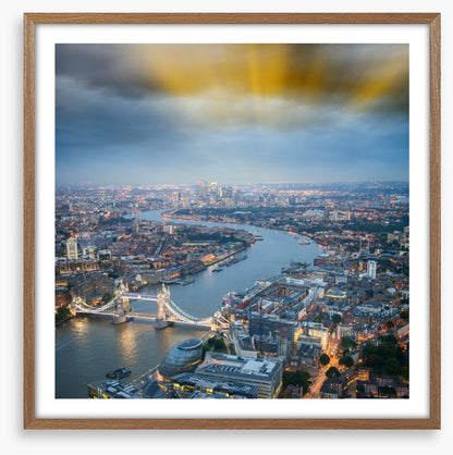 Last rays over London
