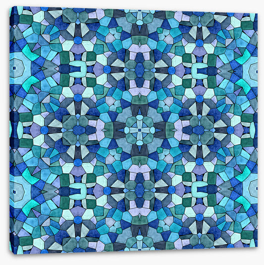 Ocean blues mosaic