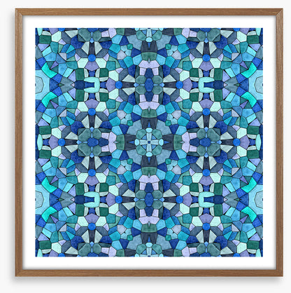 Ocean blues mosaic