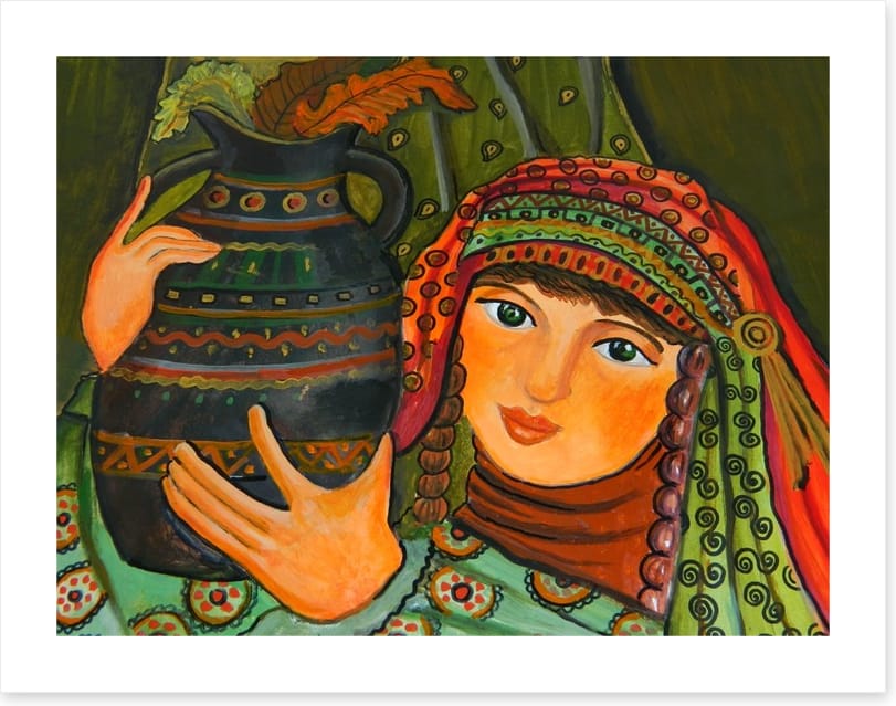 Girl with a jug