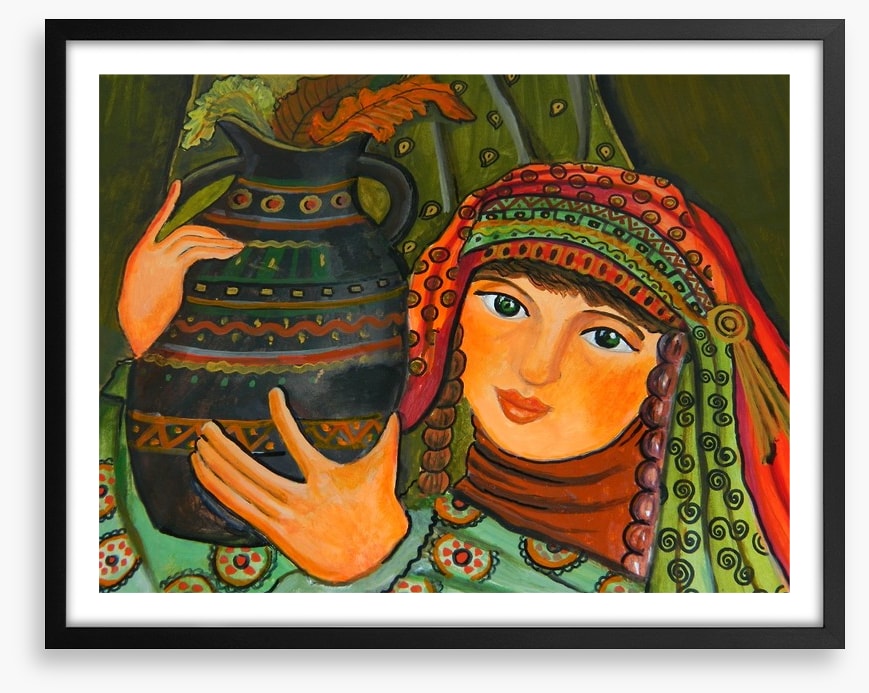Girl with a jug