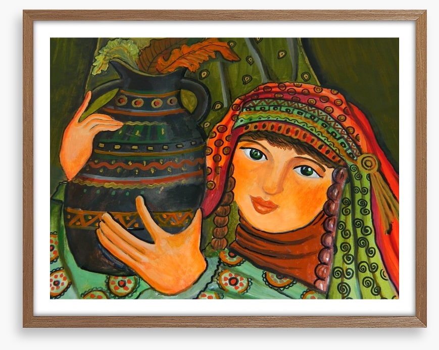 Girl with a jug