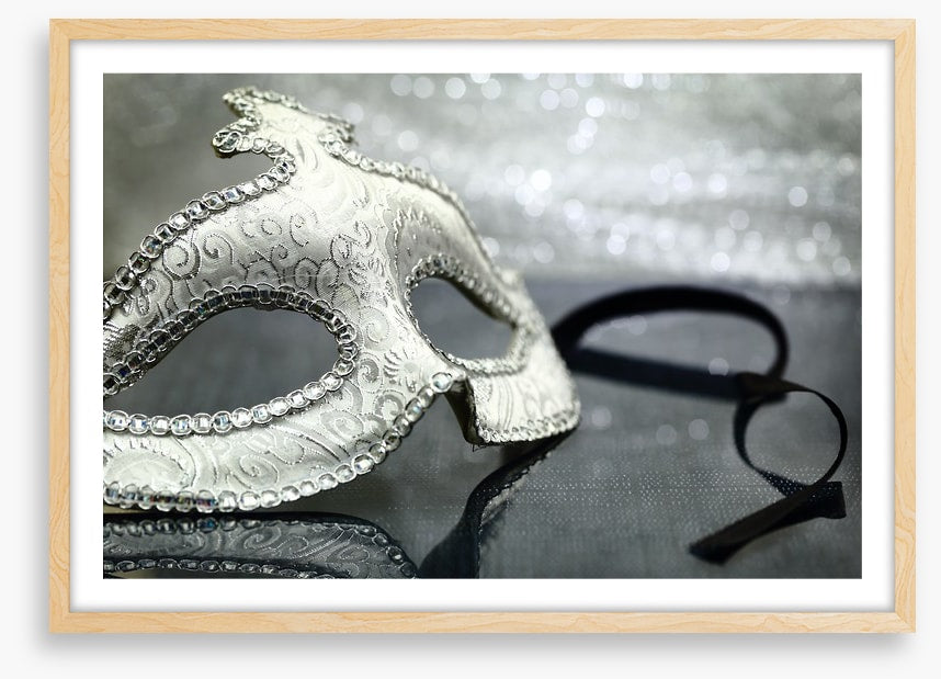 Vintage carnival mask
