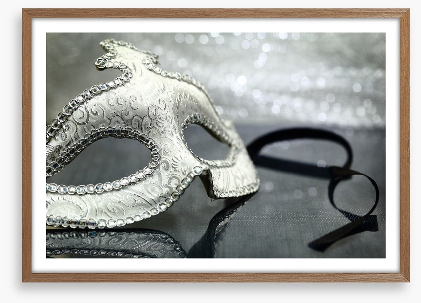 Vintage carnival mask