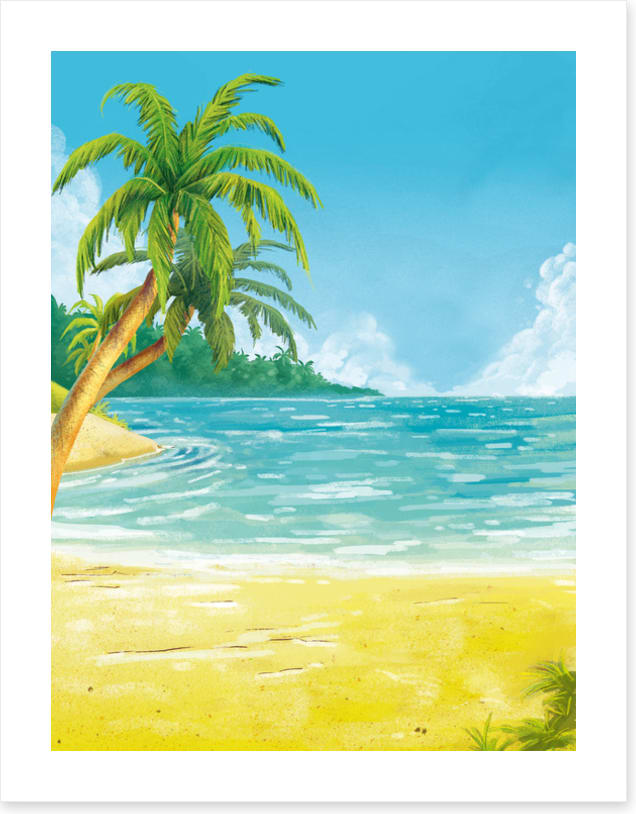 Green shore paradise