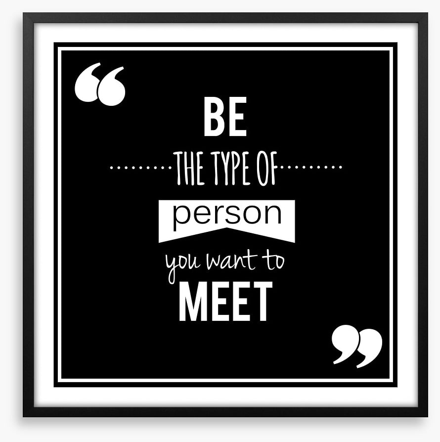 The type of person