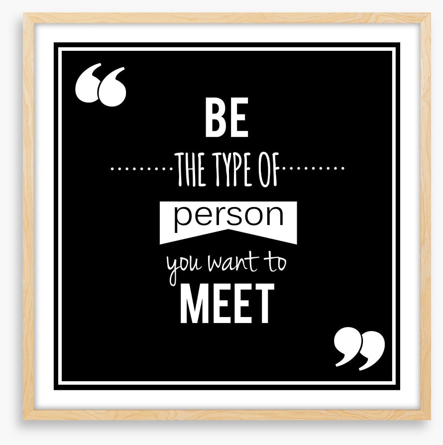 The type of person