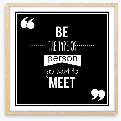 The type of person