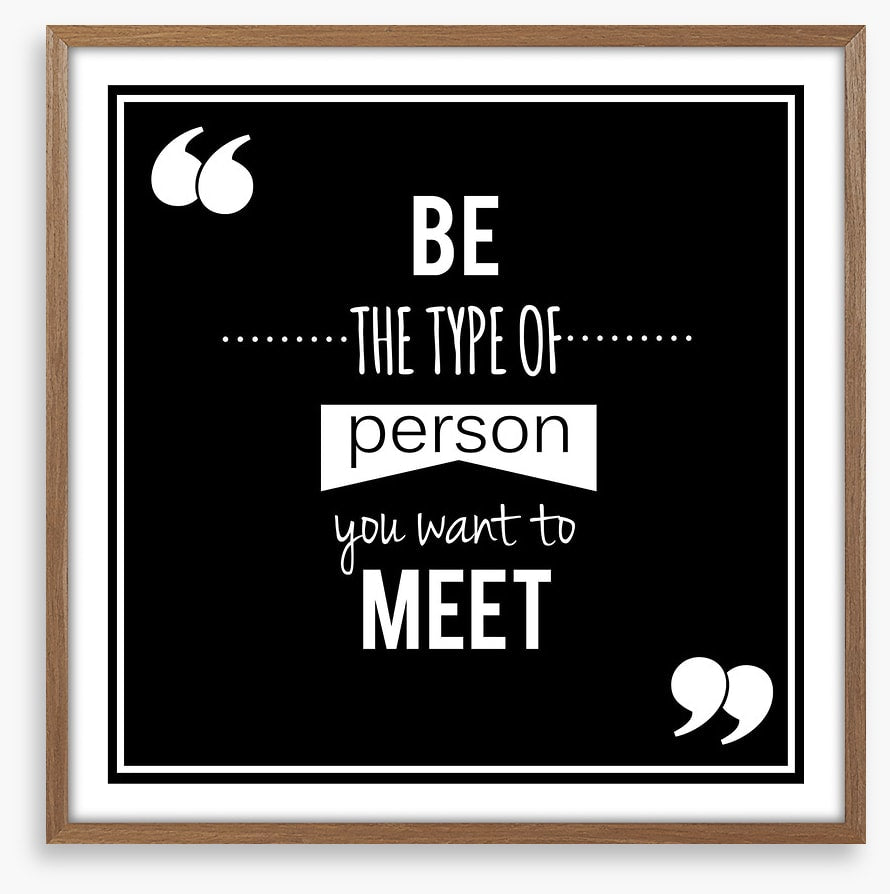 The type of person