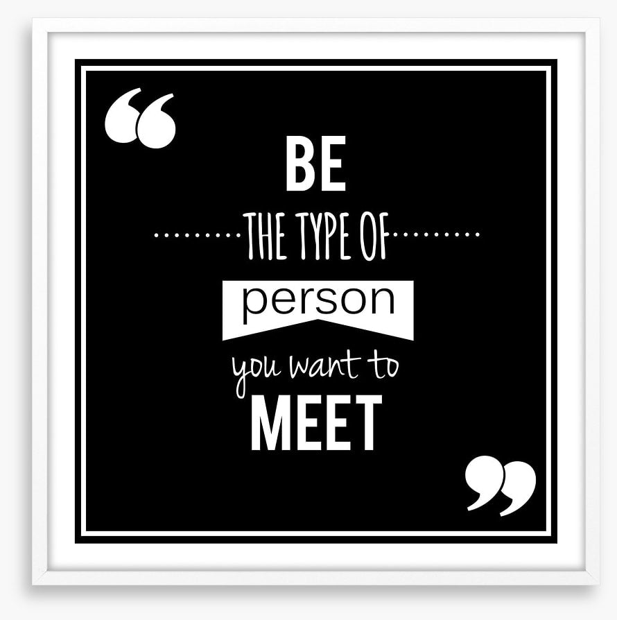 The type of person