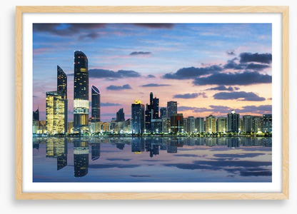 Abu Dhabi dusk