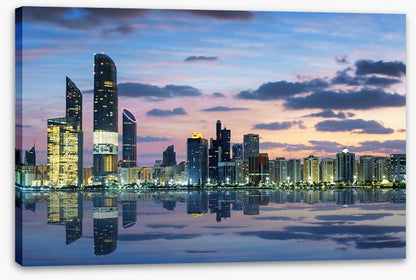 Abu Dhabi dusk