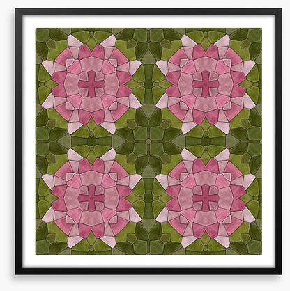 Rose garden mosaic