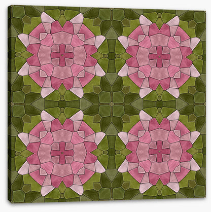 Rose garden mosaic