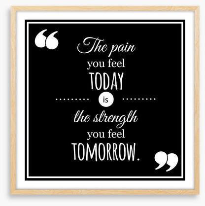 The strength of tomorrow