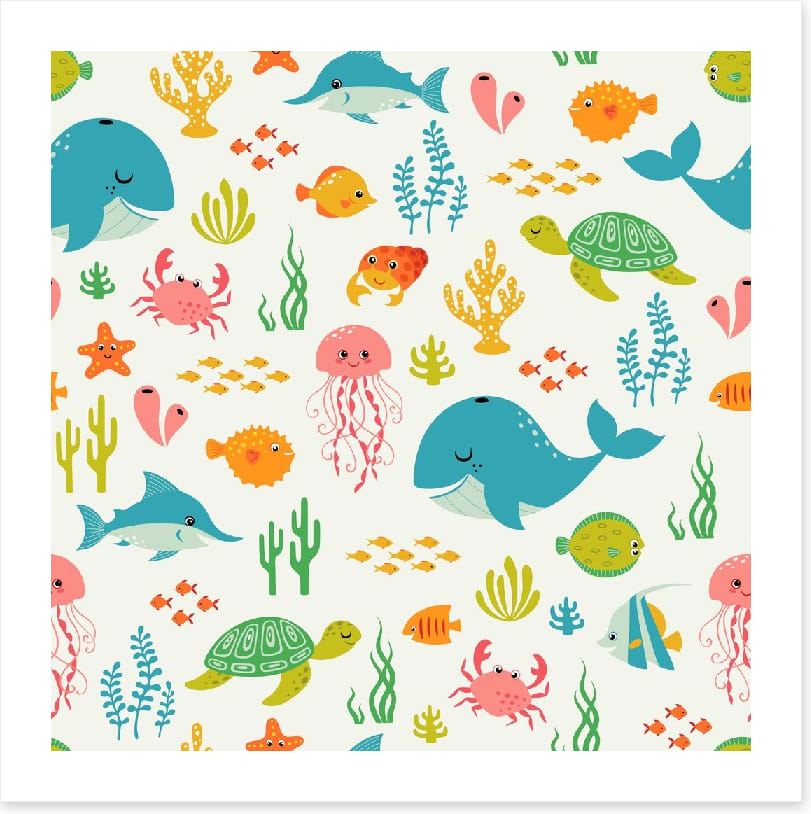 Coral creatures