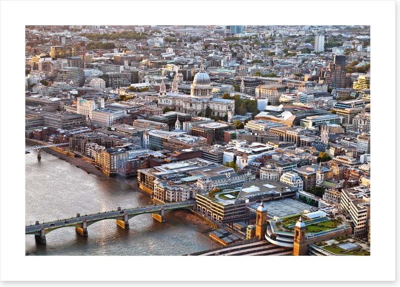 London rooftops