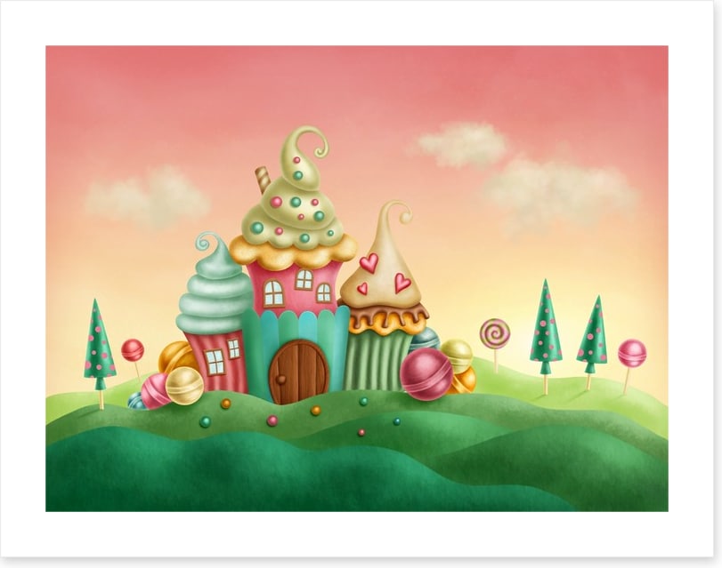Candyland castle