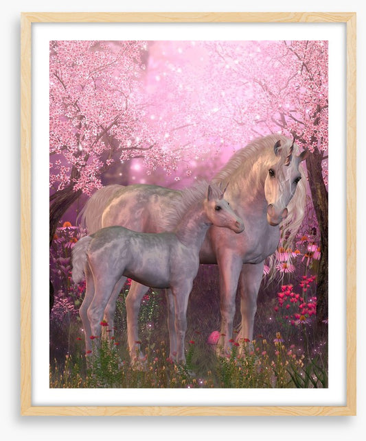 Unicorns under the blossom