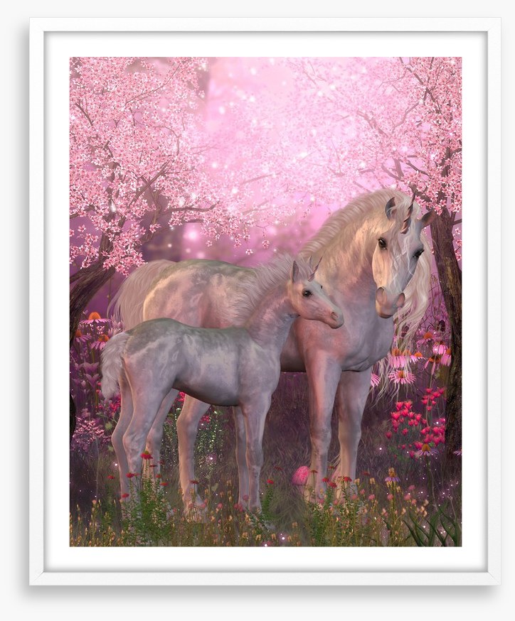 Unicorns under the blossom