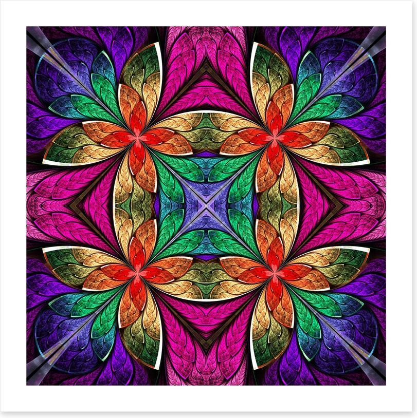 Stained glass eternal