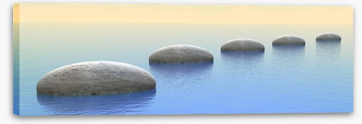 Stepping stones