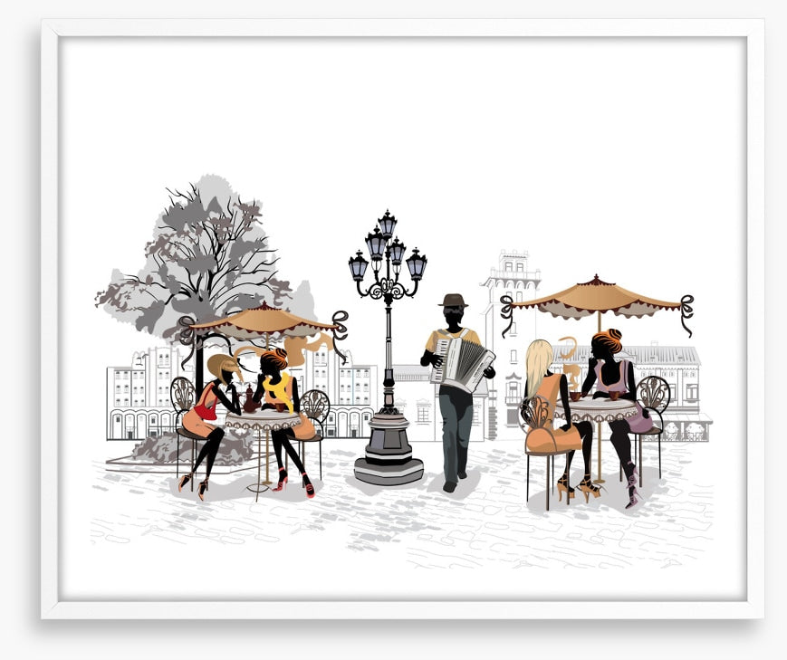 Street cafe serenade