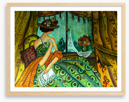 The girl with pearls
