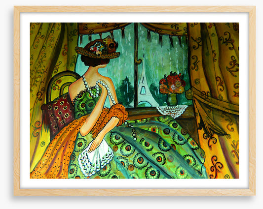 The girl with pearls