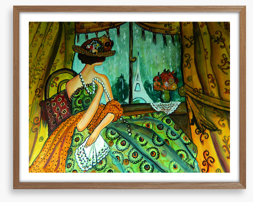The girl with pearls