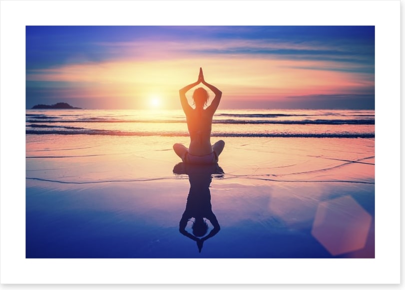 Sunset meditation