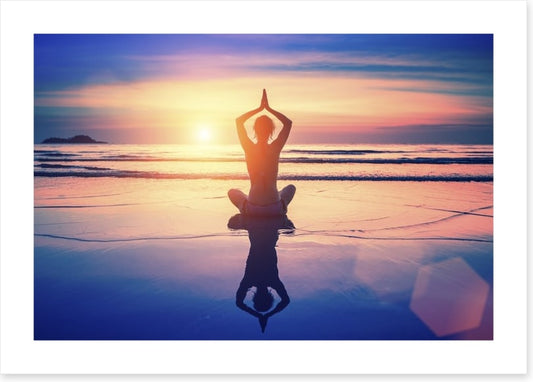 Sunset meditation