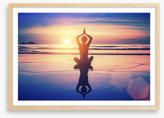 Sunset meditation