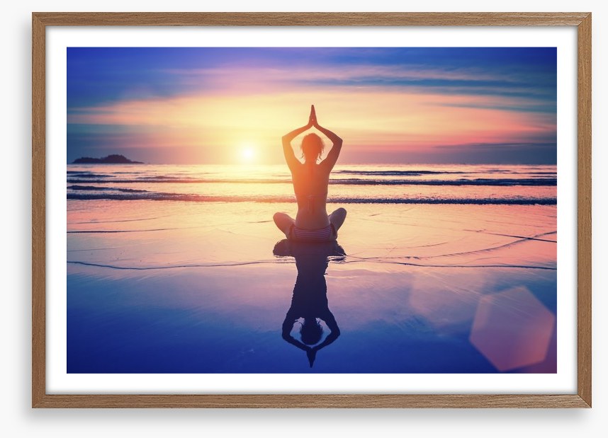 Sunset meditation