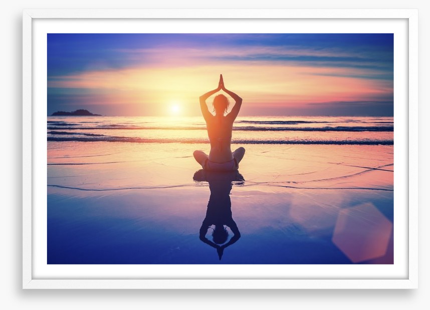 Sunset meditation
