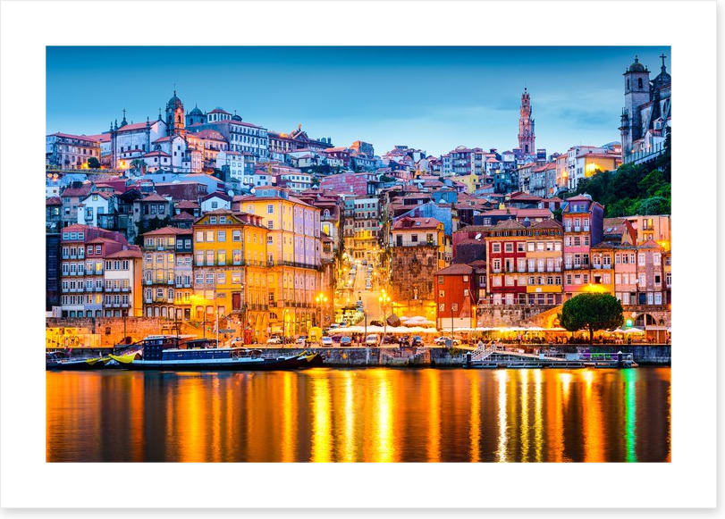Porto skyline, Portugal